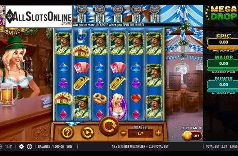 Reel Screen. Bier Haus Oktoberfest from WMS