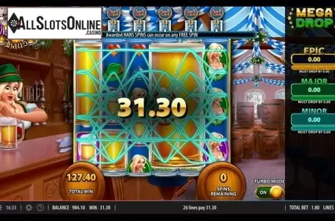 Free Spins Feature. Bier Haus Oktoberfest from WMS