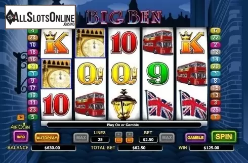 Screen6. Big Ben from Aristocrat