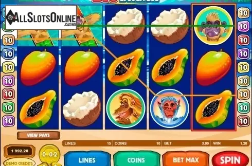 Screen9. Big Break from Microgaming