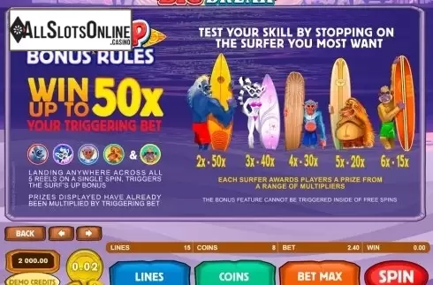 Screen3. Big Break from Microgaming
