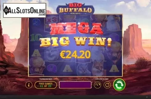 Mega Win. Big Buffalo (Skywind Group) from Skywind Group