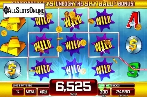 Win Screen 4. Big Heist Jackpot from Incredible Technologies