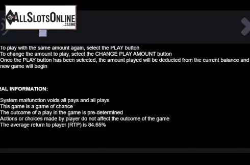 Info 3. Big Money Slingo from Instant Win Gaming