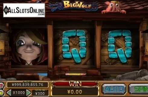Reel Screen. Big Wolf from CQ9Gaming