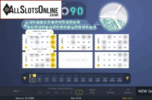 Win screen 2. Bingo 90 (Gluck Games) from Gluck Games
