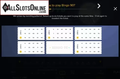 Game rules 1. Bingo 90 (Gluck Games) from Gluck Games