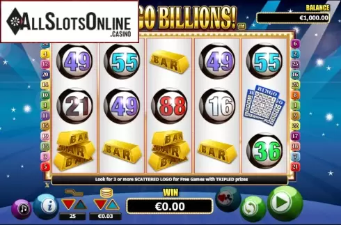 Reels. Bingo Billions from NextGen