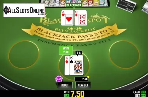 Win screen 3. Black Jackpot (World Match) from World Match