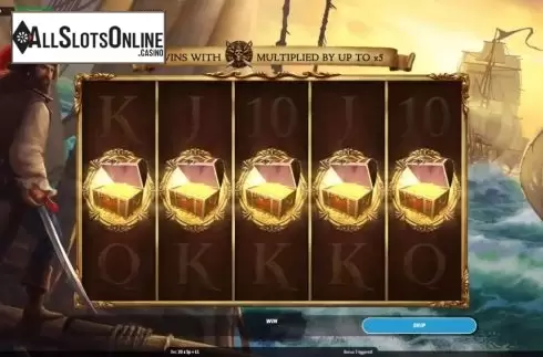 Scatter Symbols. Blackbeard's Buccaneers from Roxor Gaming