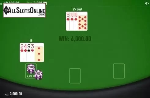 Win Screen 2. Blackjack (Relax) from Relax Gaming