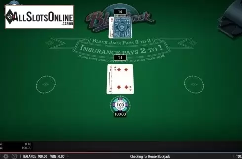 Game Screen 3. Blackjack (Shuffle Muster) from Shuffle Master