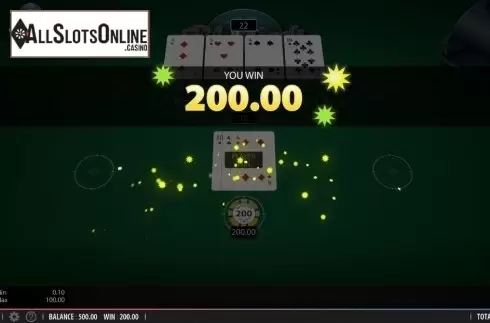 Win Screen. Blackjack (Shuffle Muster) from Shuffle Master