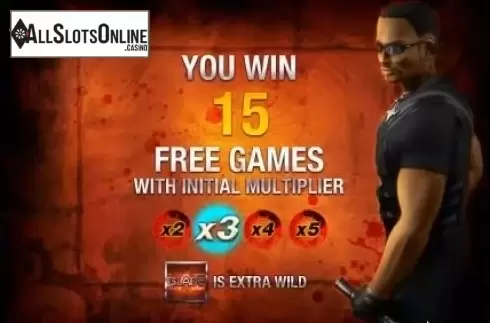 You Win Free Spins. Blade from Playtech