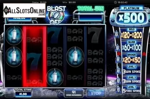 Respins 1. Blast Off from Northern Lights Gaming