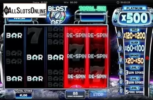 Respins 2. Blast Off from Northern Lights Gaming