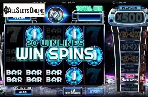 Feature Triggered. Blast Off from Northern Lights Gaming