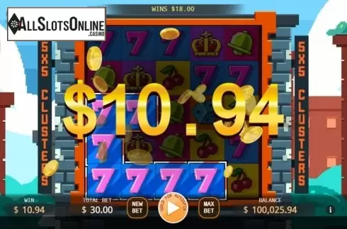 Win Screen 4. Blocky Block from KA Gaming