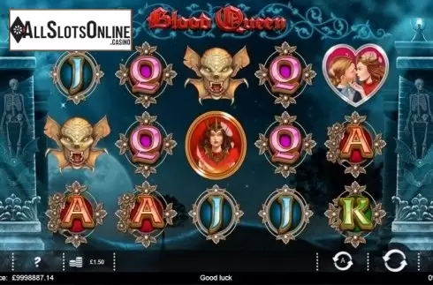 Game Workflow screen. Blood Queen from IronDog