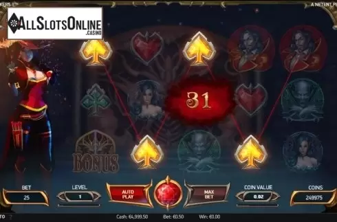 Screen 2. Blood Suckers 2 from NetEnt