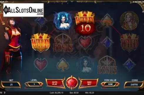 Screen 3. Blood Suckers 2 from NetEnt