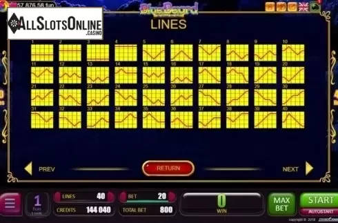 Lines. Blue Beard from Belatra Games