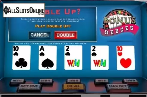 Game Screen 2. Bonus Deuces (Nucleus Gaming) from Nucleus Gaming