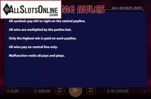 Rules. Bonus Mania Deluxe from KA Gaming