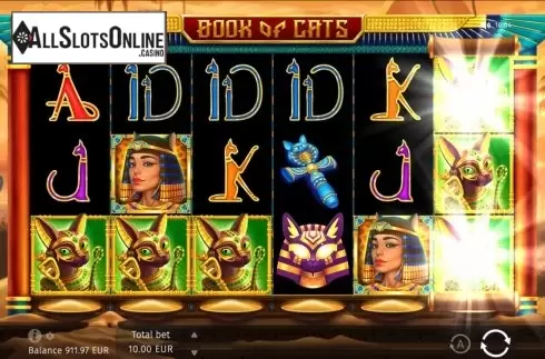 Expanding Symbols. Book Of Cats from BGAMING