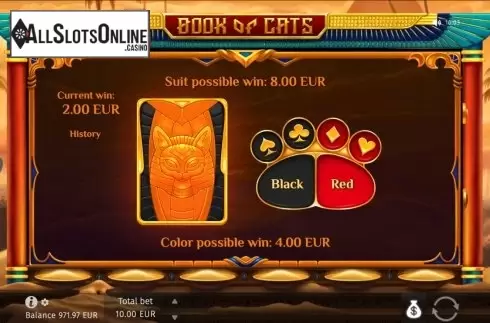 Gamble. Book Of Cats from BGAMING