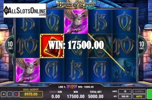 Win Screen 1. Book Of Spells Deluxe from Fazi