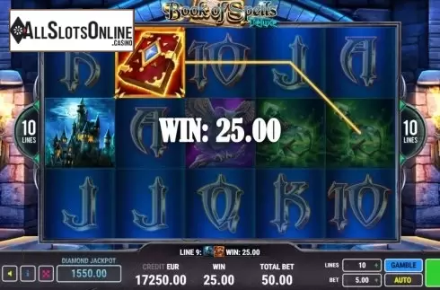 Win Screen 2. Book Of Spells Deluxe from Fazi