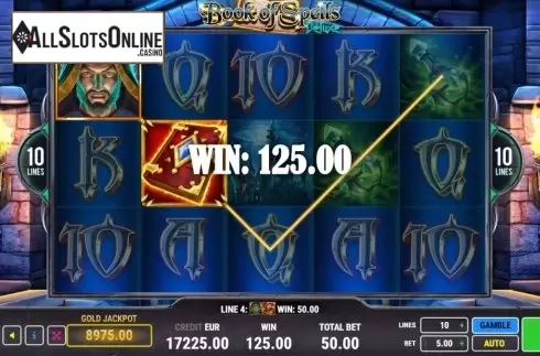 Win Screen 3. Book Of Spells Deluxe from Fazi