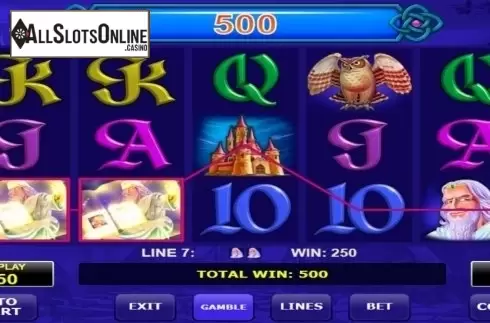 Win screen 2. Book of Fortune from Amatic Industries