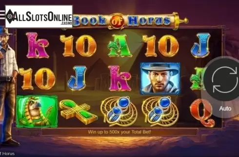 Reel Screen. Book of Horus (bet365 Software) from bet365 Software