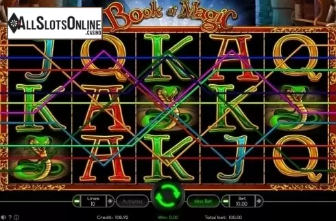 Screen3. Book of Magic (Wazdan) from Wazdan