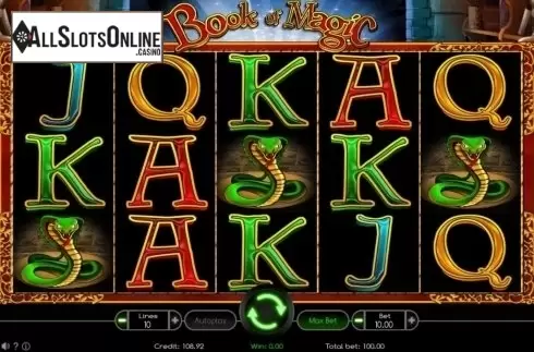 Screen4. Book of Magic (Wazdan) from Wazdan