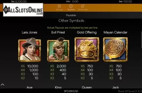 Screen9. Book of Souls 2 El Dorado from Spearhead Studios