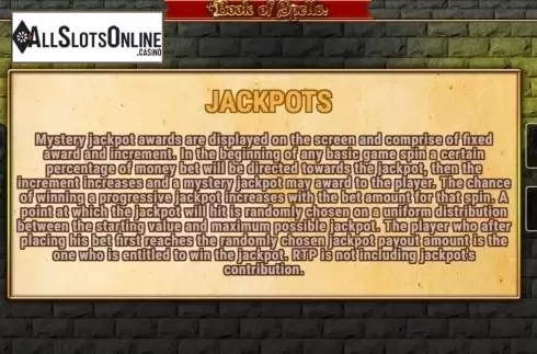 Jackpots. Book of Spells (Fazi) from Fazi