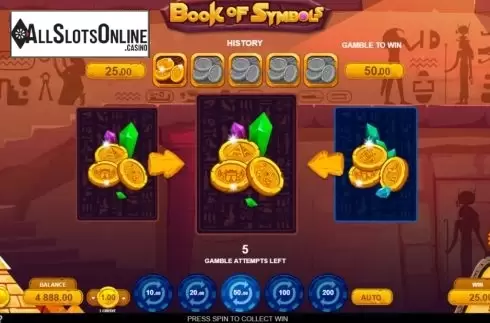 Gamble. Book of Symbols from Gamzix