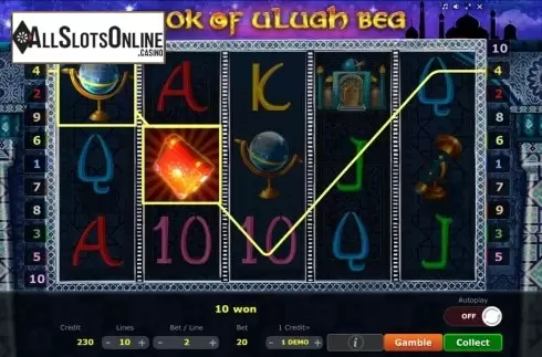 Win Screen 3. Book of Ulugh Beg from Five Men Games