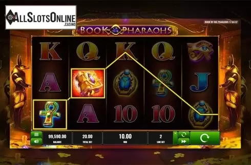 Game workflow 4. Book of the Pharaohs from Playreels