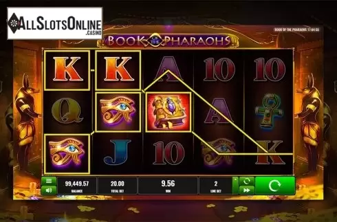 Game workflow 5. Book of the Pharaohs from Playreels