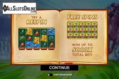 Intro screen. Bookie of Odds from Triple Edge Studios