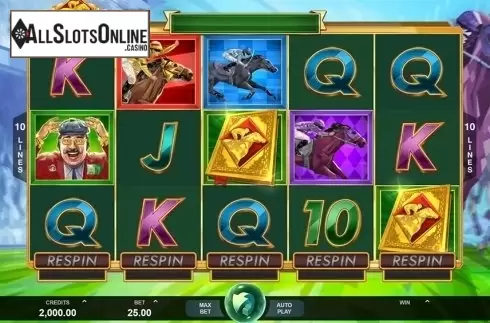 Reels screen. Bookie of Odds from Triple Edge Studios