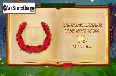 Free spins intro screen. Bookie of Odds from Triple Edge Studios