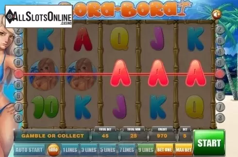 Game workflow 2. BoraBora from GameX