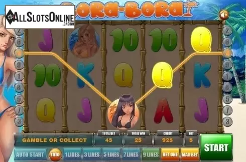 Game workflow 3. BoraBora from GameX