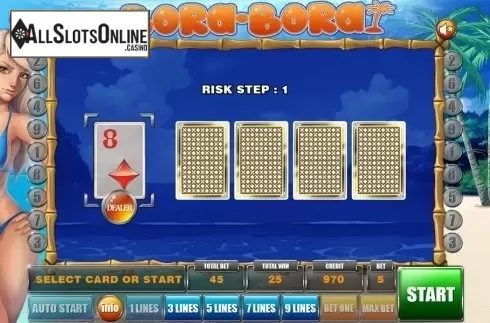 Gamble game . BoraBora from GameX