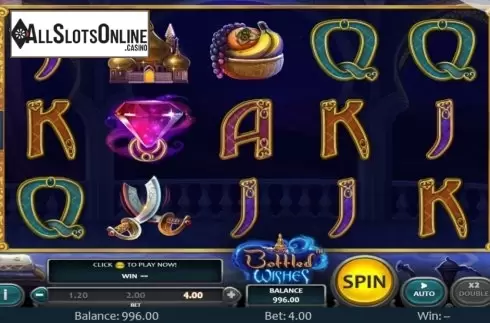 Reel Screen. Bottled Wishes from Nucleus Gaming